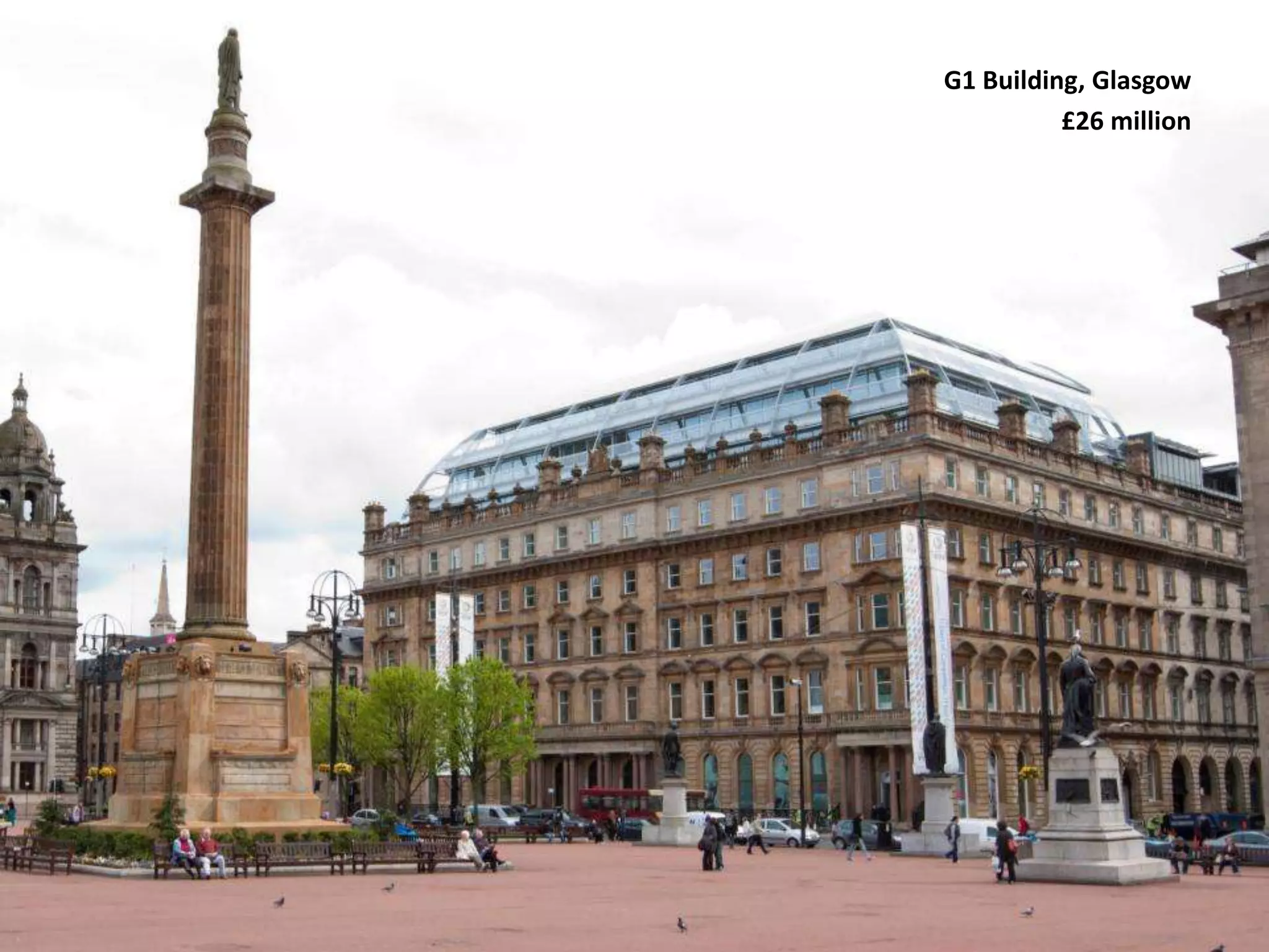 G1 Building, Glasgow
£26 million

 