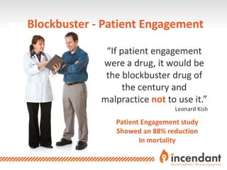 Incendant - Patient Engagement Slide 2