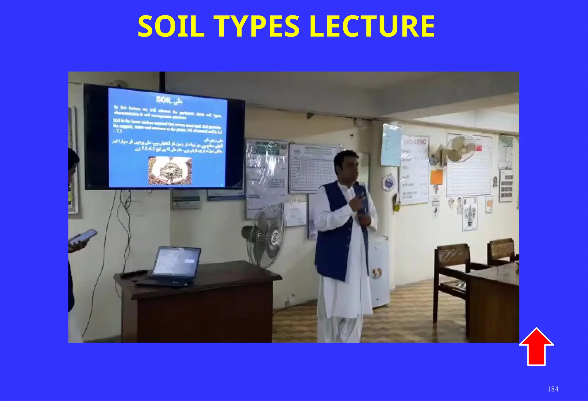 184
SOIL TYPES LECTURE
 