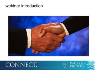 webinar introduction
 
