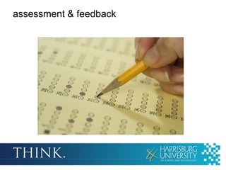 assessment & feedback
 