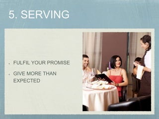 FULFIL YOUR PROMISE
GIVE MORE THAN
EXPECTED
 