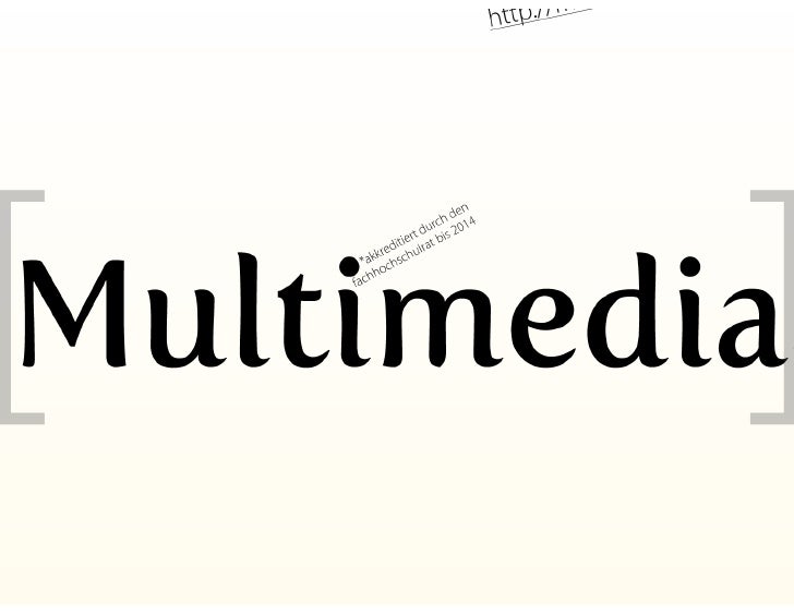 Master Studiengang Multimediaart an der Fachhochschule Salzburg