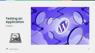 Copyright © SUSE 2021
Copyright © SUSE 2021
Stateful
Testing an
Application
79
 
