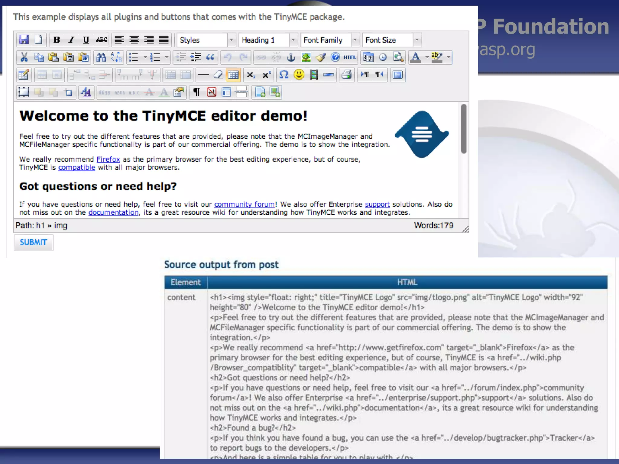 The OWASP Foundation
http://www.owasp.org

 
