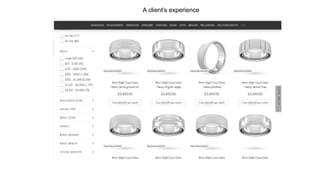 A client’s experience
 