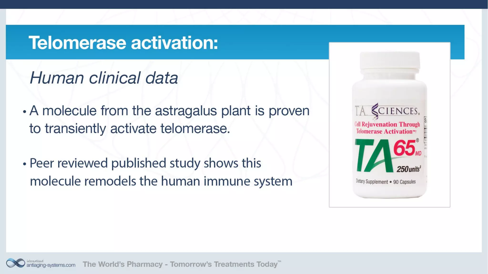 Telomerase Activation: Is it a key to unlocking the aging puzzle?