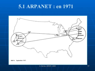 5.1 ARPANET : en 1971 