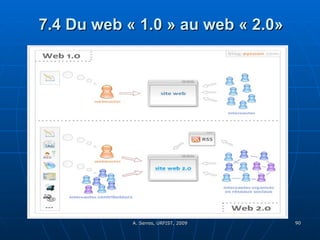 7.4 Du web « 1.0 » au web « 2.0» 