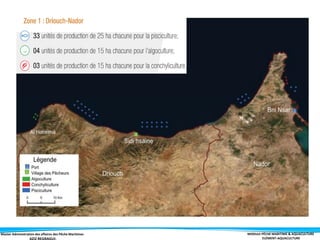 Master Administration des affaires des Pêche Maritimes MODULE PÊCHE MARITIME & AQUACULTURE
ELÉMENT-AQUACULTURE
 