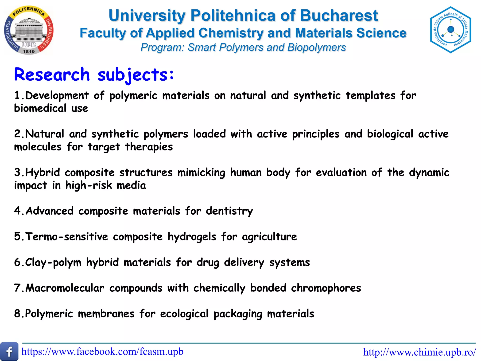 Smart Polymers and Biopolymers | PDF