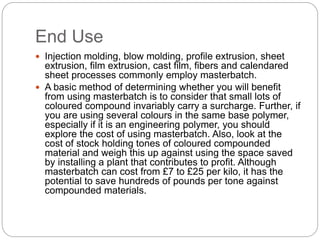 Masterbatch - White and Black | PPTX