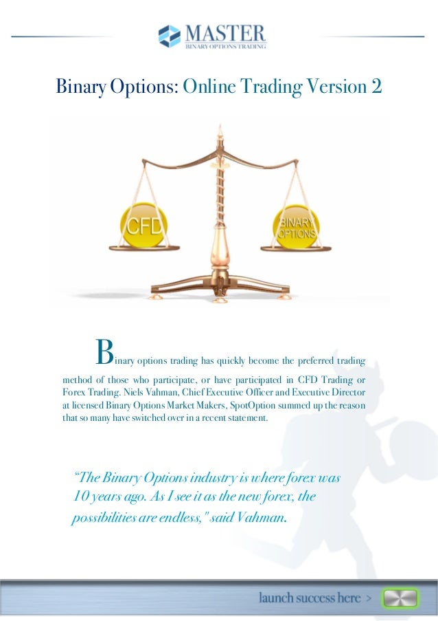 Master binary options trading