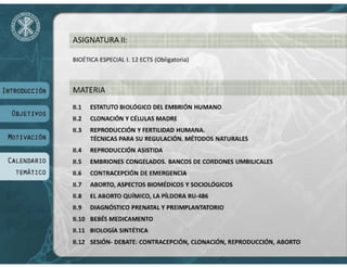 VIII Máster Universitario de Bioética - UCV