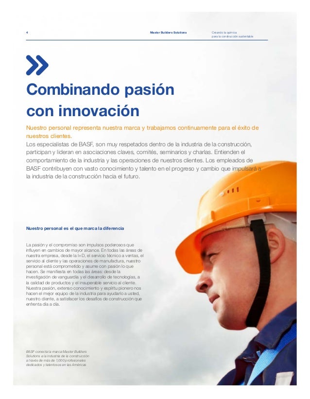 Master Builders Solutions > Folleto General