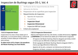 Master Bush y Bowls DS-1, Vol4 y API 7L.pptx