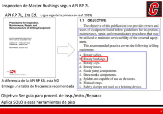 Master Bush y Bowls DS-1, Vol4 y API 7L.pptx
