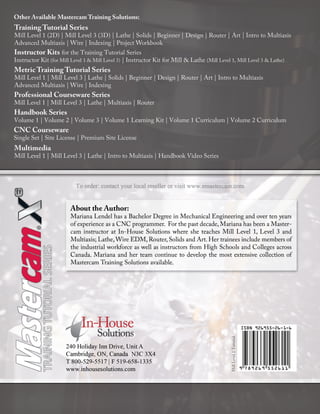 Mastercam x6-mill-level-1-tutorial-1