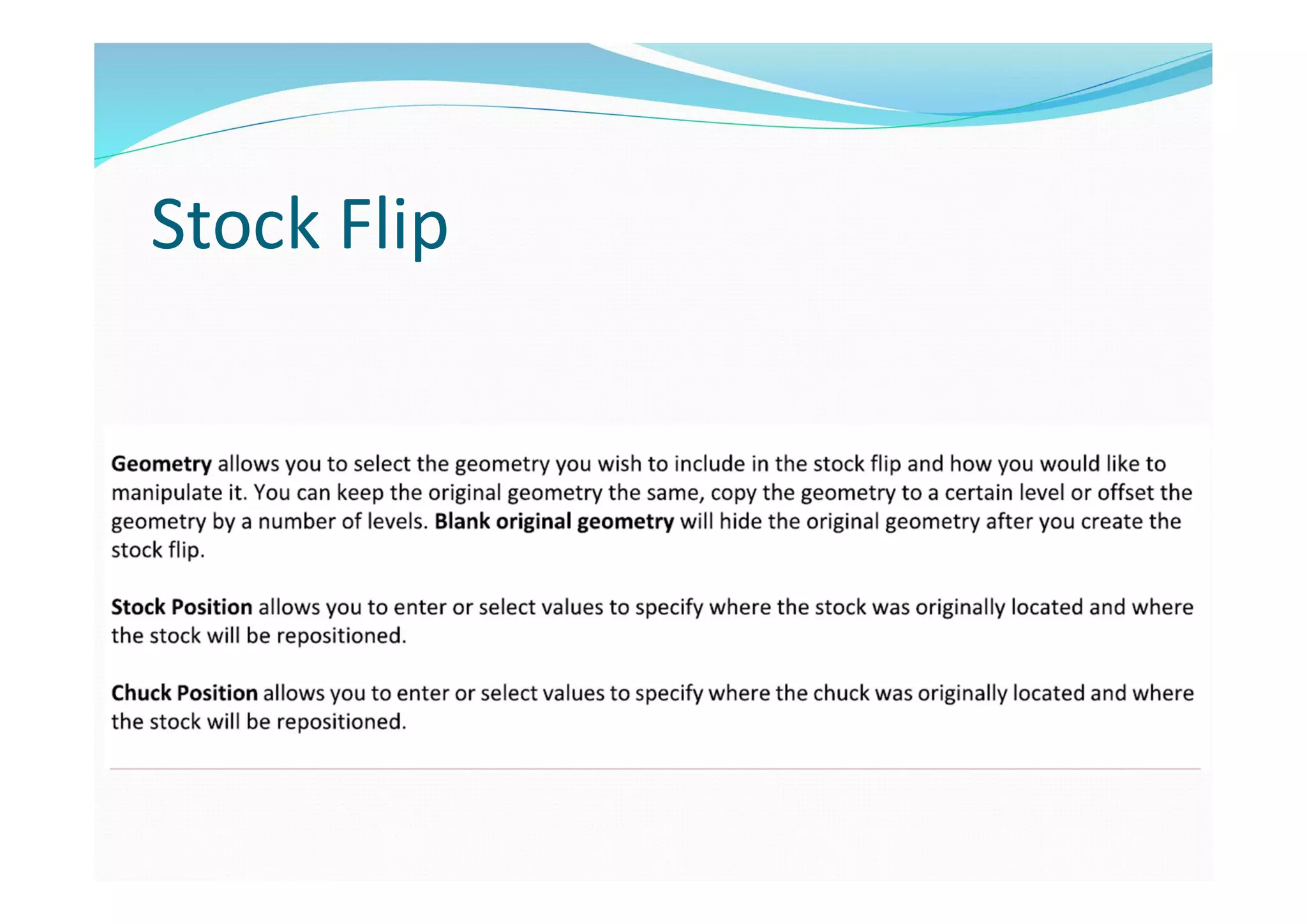 Stock Flip
 