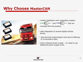 MasterCAN Vehicle Data Interfaces (ENG) | PPTX
