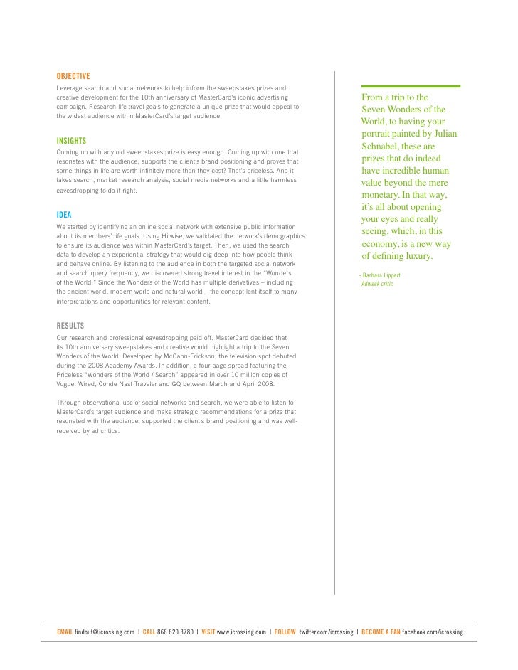 Mastercard global content marketing case study image