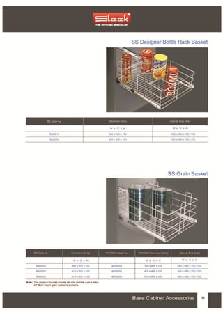 SLEEK MODULAR KITCHEN CATALOG 2014