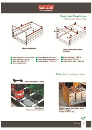 SLEEK MODULAR KITCHEN CATALOG 2014