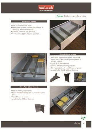 SLEEK MODULAR KITCHEN CATALOG 2014