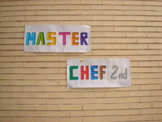 Master chef 2nd eso 2013