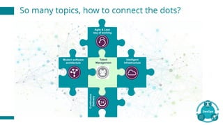 So many topics, how to connect the dots?
 