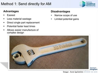 How to (re)Design your parts for Additive Manufacturing | PPTX