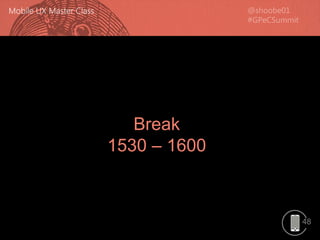 48
Break
1530 – 1600
 