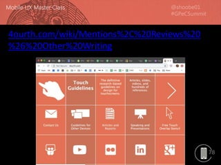 78
4ourth.com/wiki/Mentions%2C%20Reviews%20
%26%20Other%20Writing
 