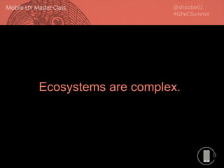 9
Ecosystems are complex.
 