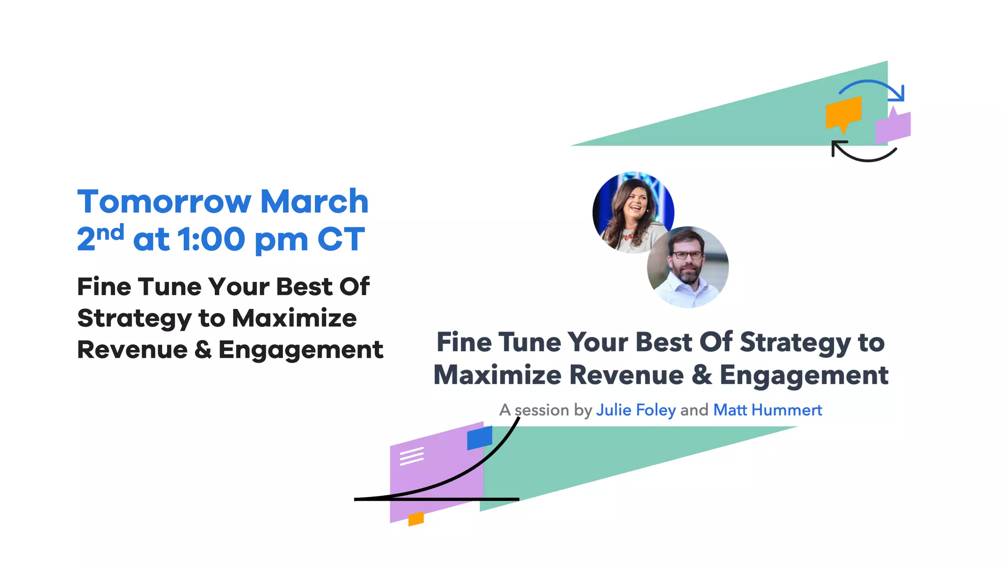 Tomorrow March
2nd at 1:00 pm CT
Fine Tune Your Best Of
Strategy to Maximize
Revenue & Engagement
 
