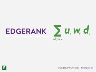 @EdgeRankChecker | #congresfb
 