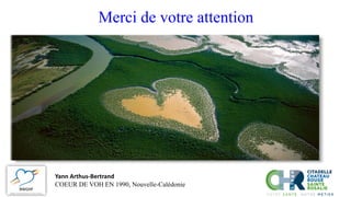 Merci de votre attention
Yann Arthus-Bertrand
COEUR DE VOH EN 1990, Nouvelle-Calédonie
 