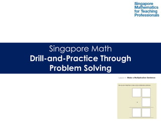 Singapore MathLearn New Concept Through Problem Solving