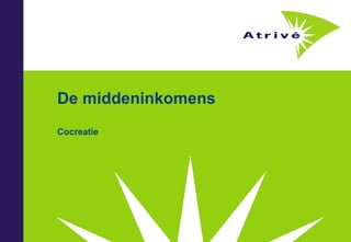 De middeninkomens Cocreatie 