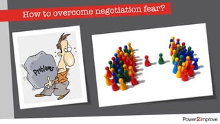 How to overcome negotiation fear?
 