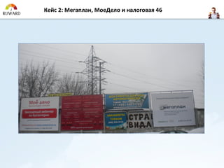 Кейс 2: Мегаплан, МоеДело и налоговая 46
 