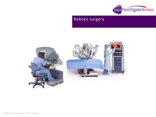 Robotic surgery




Copyright NorthgateArinso. All rights reserved.
 