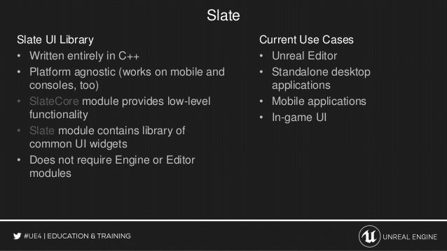FMX 2017: Extending Unreal Engine 4 with Plug-ins (Master Class)