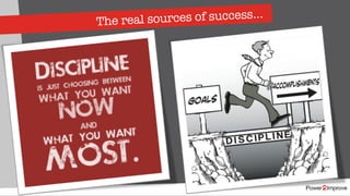 The real sources of success…
 