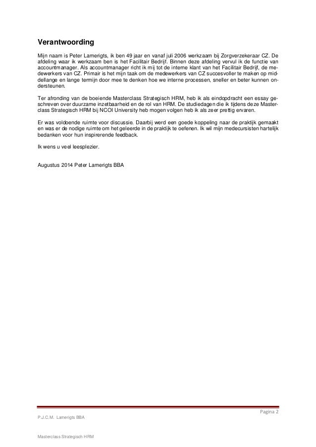 Essay ncoi strategisch hrm 02 image