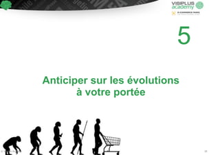 Anticiper sur les évolutions 
à votre portée 
5 
© Visiplus Academ© Visiplus Academy y 28 
 