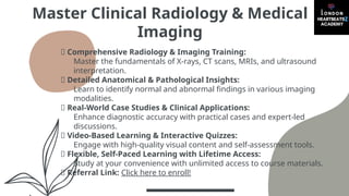 Master Radiology Master Clinical Radiology & Medical Imaging – London HeartbeatsZ ...