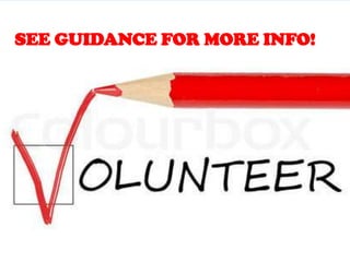 SEE GUIDANCE FOR MORE INFO!
 