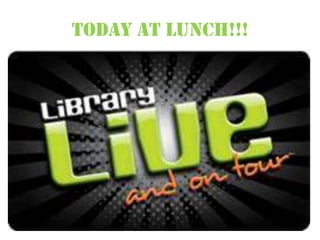 TODAY AT LUNCH!!!

 