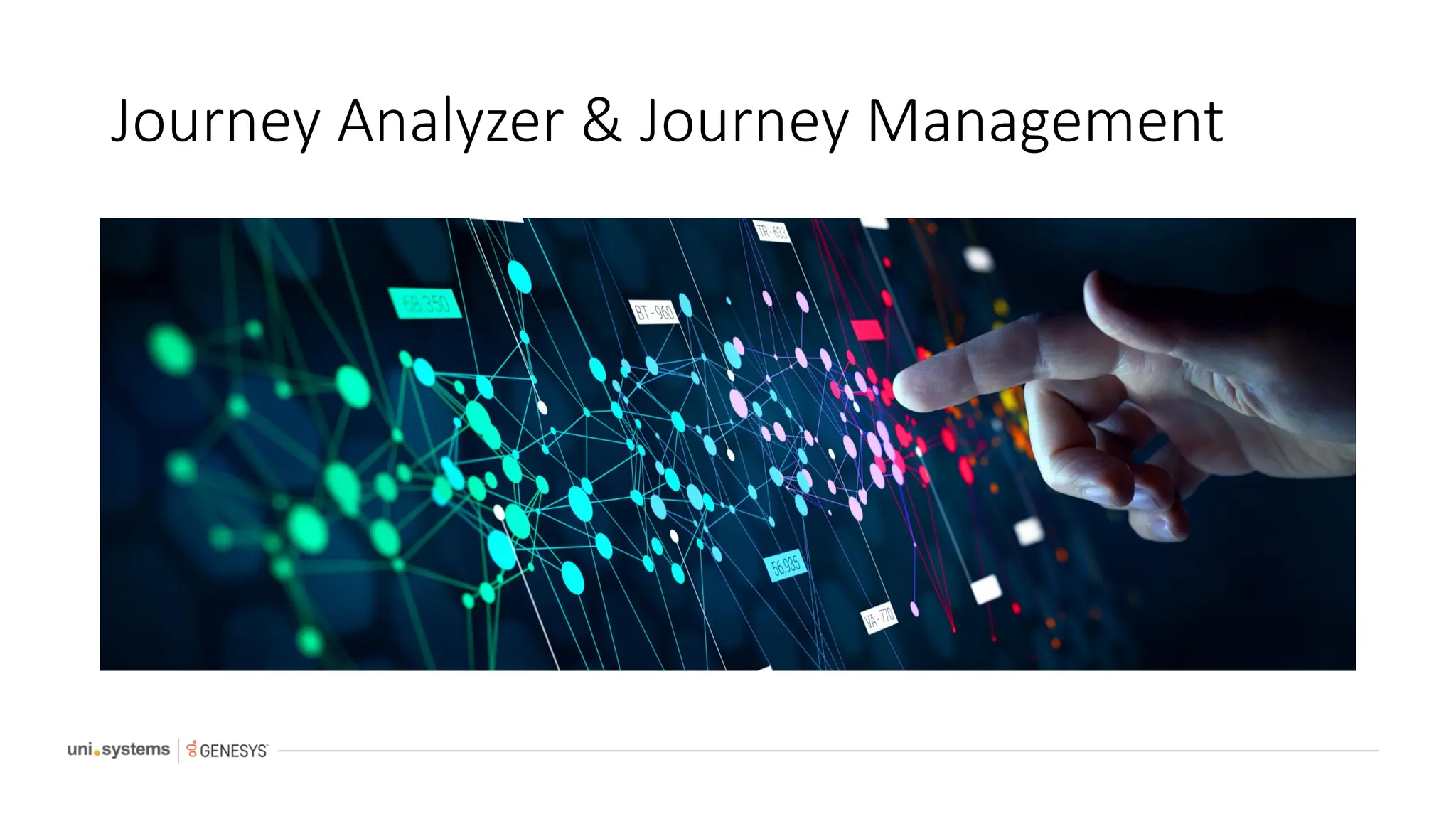 Journey Analyzer & Journey Management
 